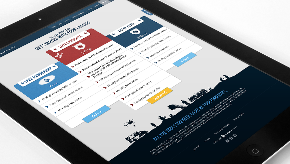 FirefighterMedic User Experience Design