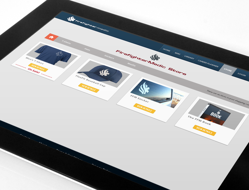 FirefighterMedic eCommerce Solution