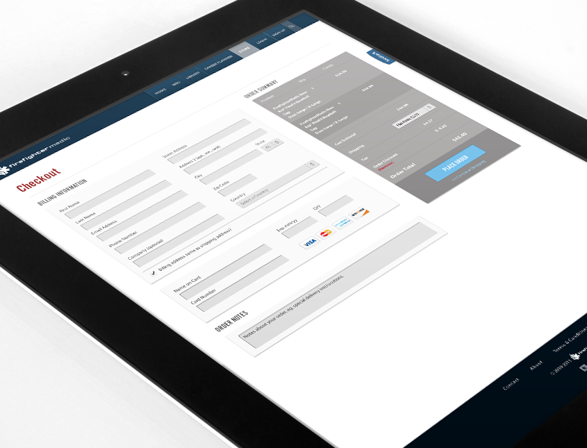 FirefighterMedic eCommerce Solution